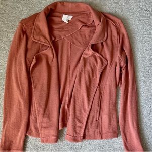Caslon red/pink/orange casual blazer - size 14